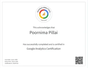 Google Analytics Certification
