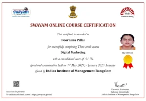 Digital Marketing - IIMB