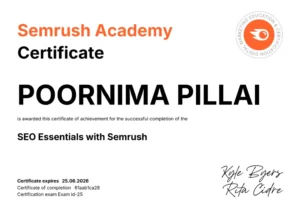 Seo Essentials Certification